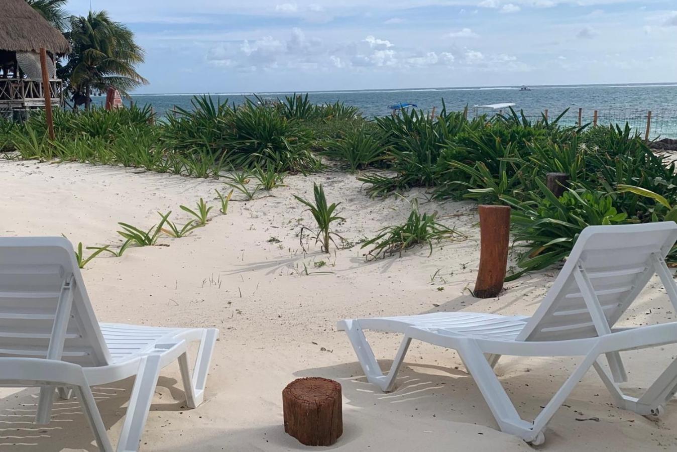 Casa Lucia Beachfront Puerto Morelos Eksteriør bilde